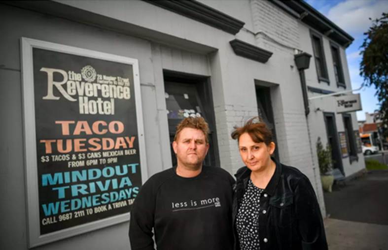 Mexican stand off shaping over Taco Tuesday trademark