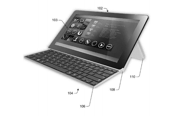Microsoft's new collapsible keyboard design unveiled by U.S. patent office