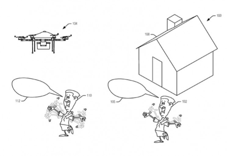 Amazon lands patent for delivery drones that can be waved down by customers