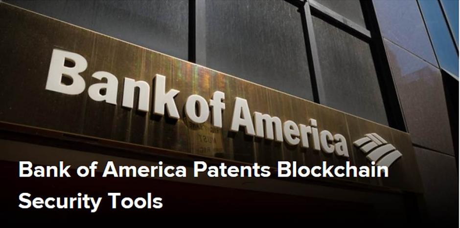 Bank of America Patents Blockchain Security Tools