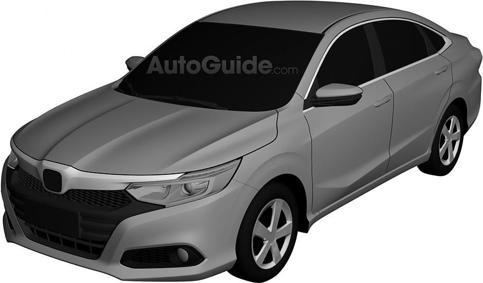 Mystery Honda Sedan Design Shown in Trademark Filing